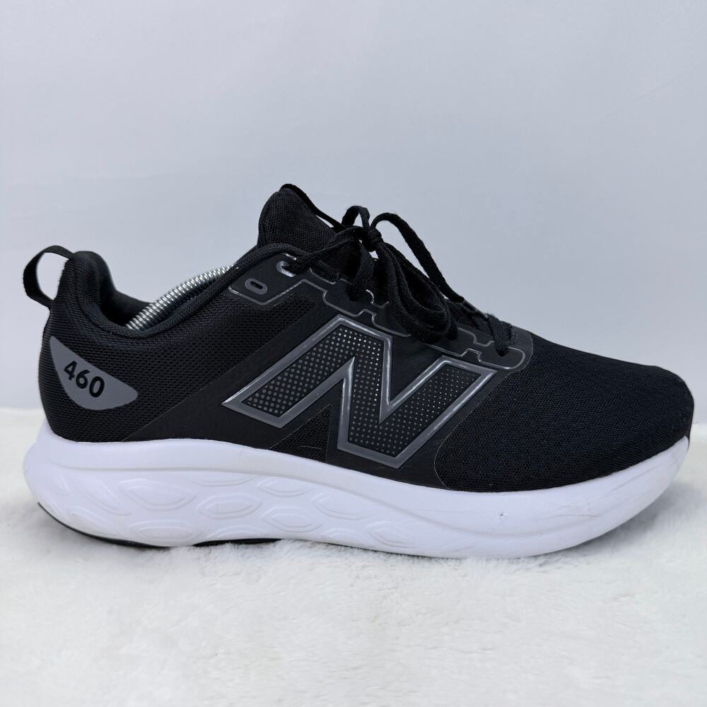 New Balance 460v4 Men’s Running Shoes Black/White M460LK4 Size 12